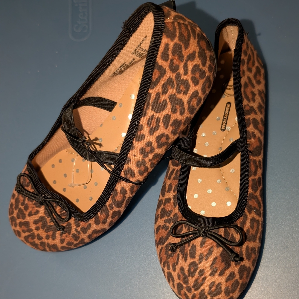 Wonder Nation Leopard Print Dress Shoes